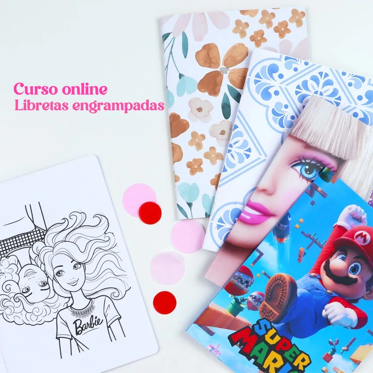 Libretas engrampadas