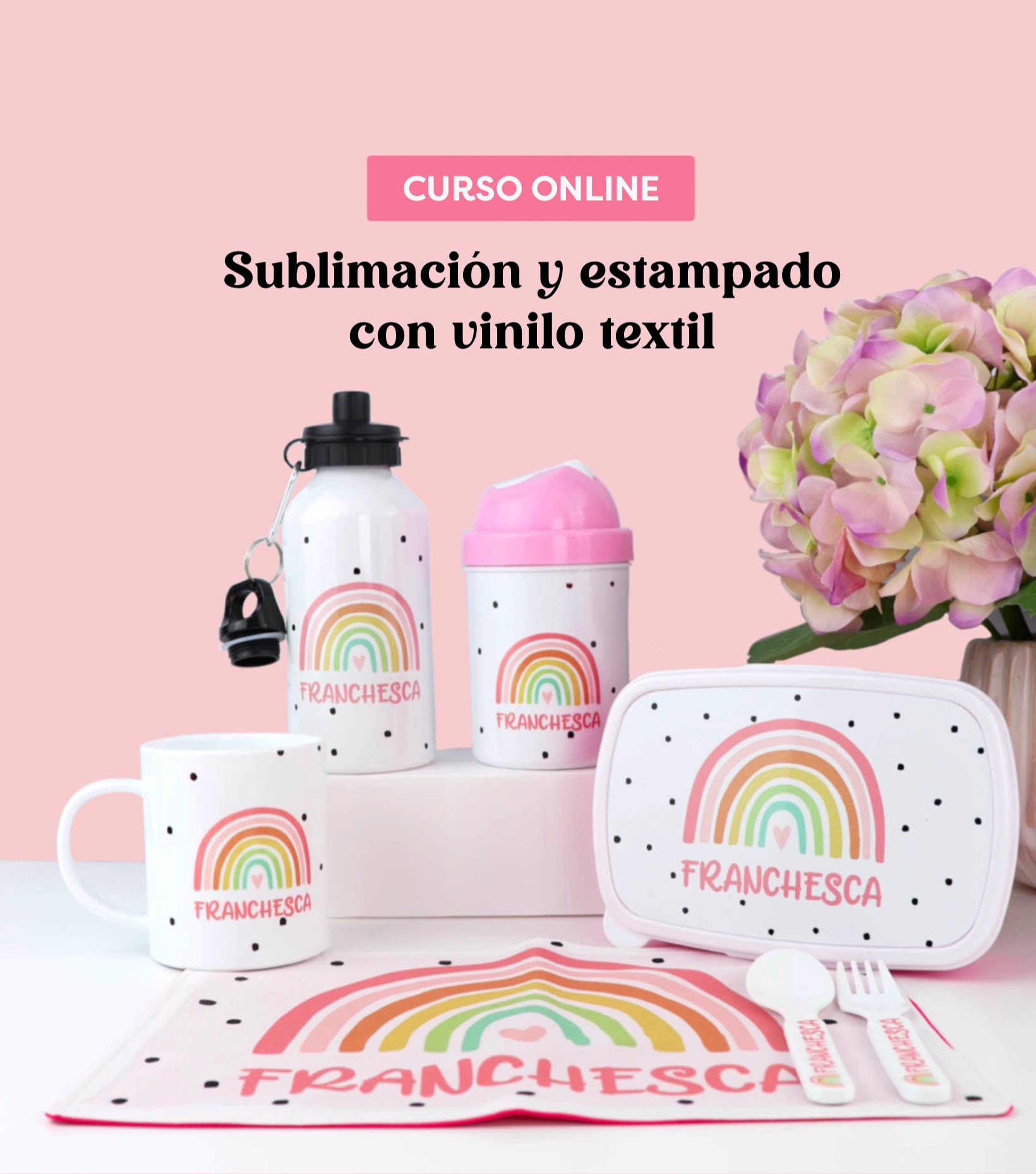 Sublimación y estampado con vinilo textil