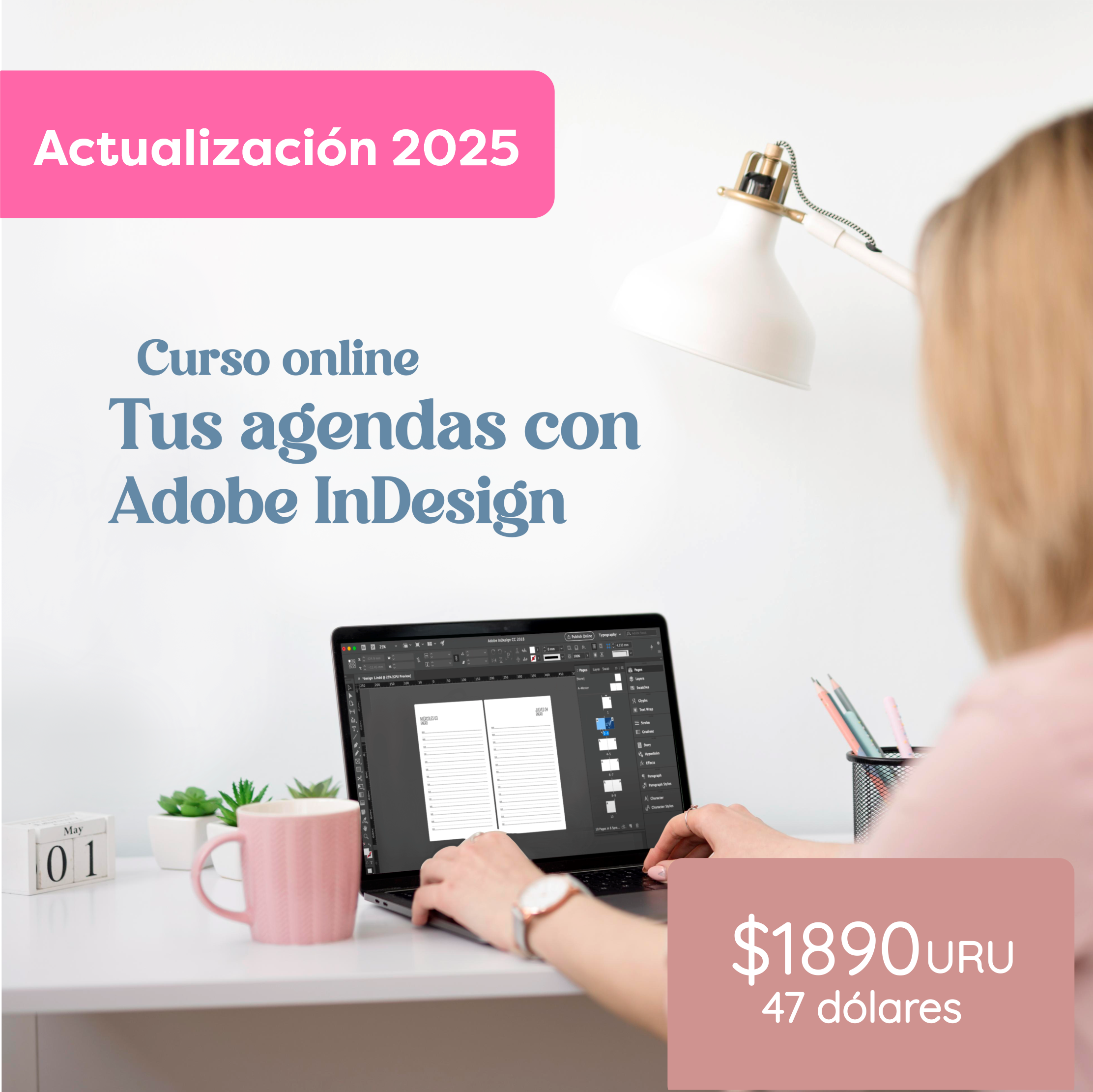 Agendas con InDesign – Actualización 2025