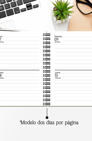 Agenda dos días por página 2026