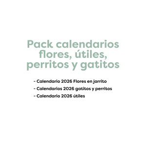 Pack calendarios 2026 con soporte
