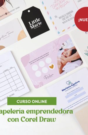 Papelería emprendedora con Corel Draw