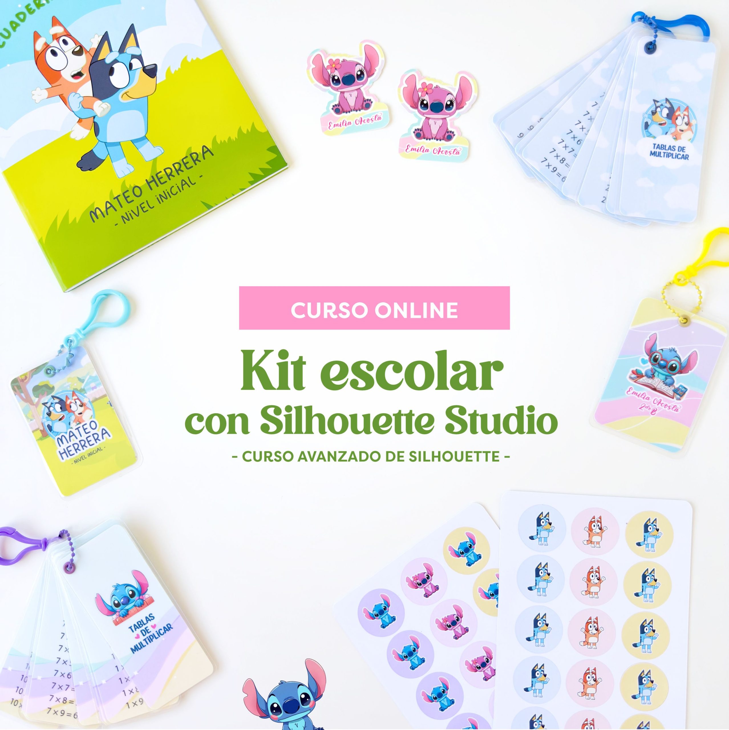 Kits escolares con Silhouette Studio