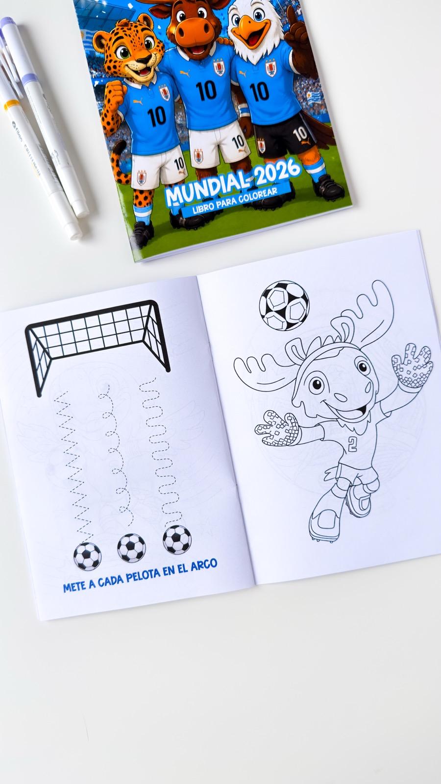 Librito de actividades y para colorear del mundial - Imagen 6