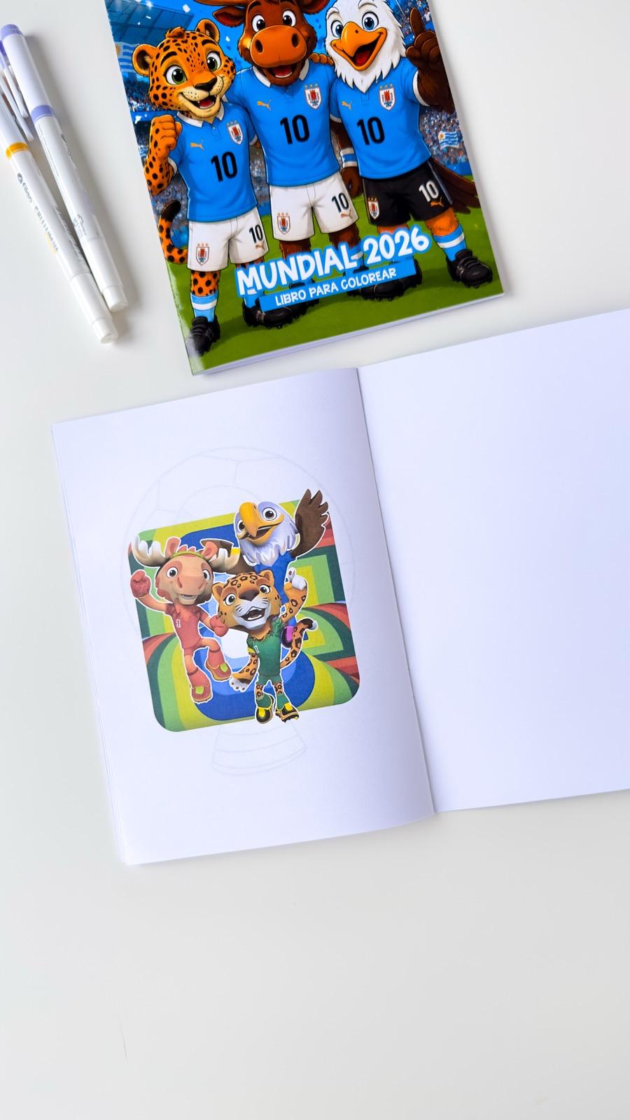 Librito de actividades y para colorear del mundial - Imagen 8