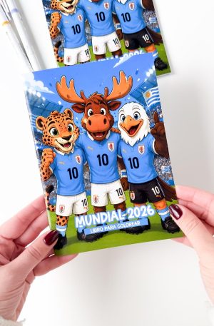 Librito de actividades y para colorear del mundial