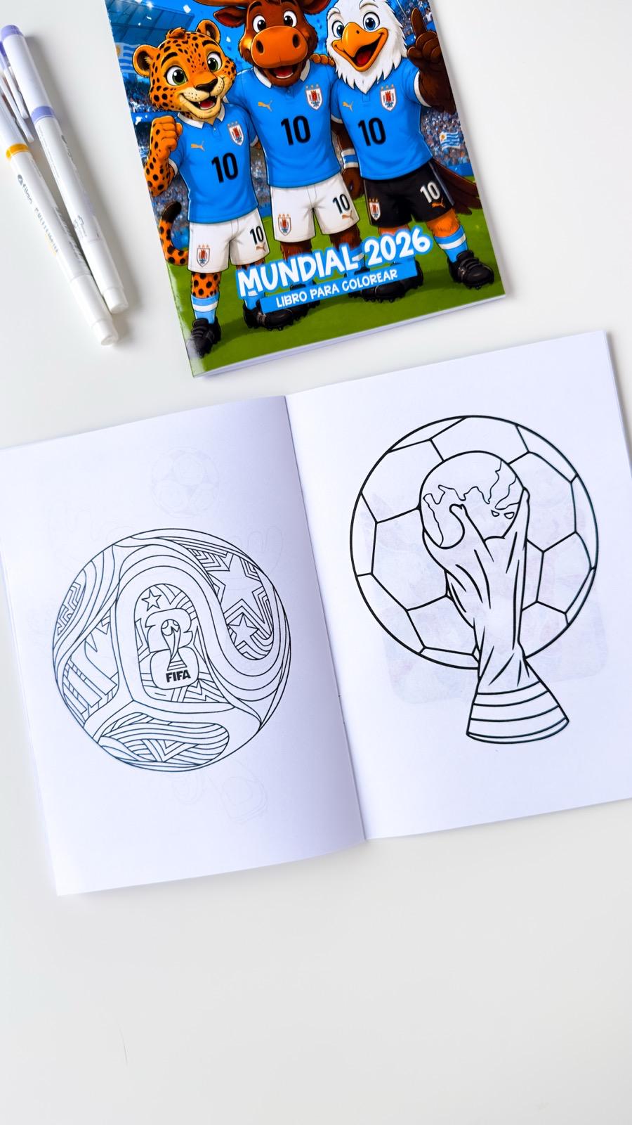 Librito de actividades y para colorear del mundial - Imagen 7